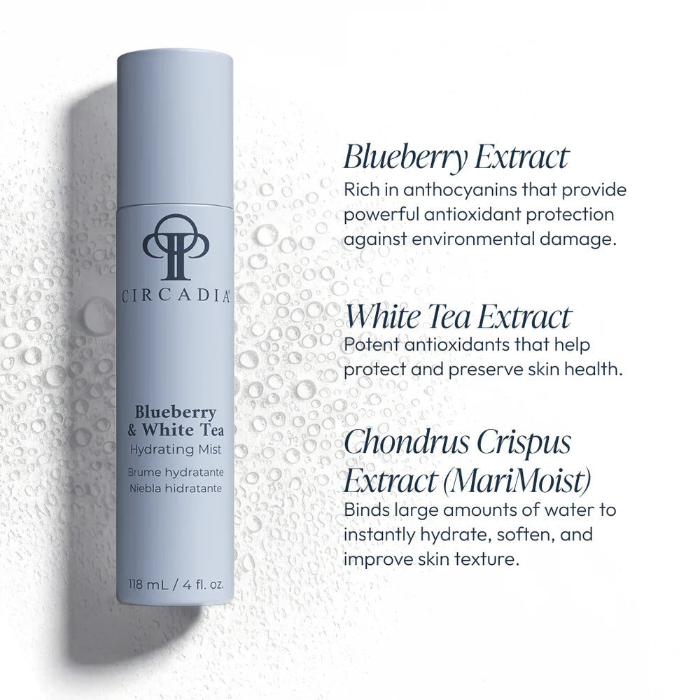 Circadia Blueberry and White Tea Hydrating Mist